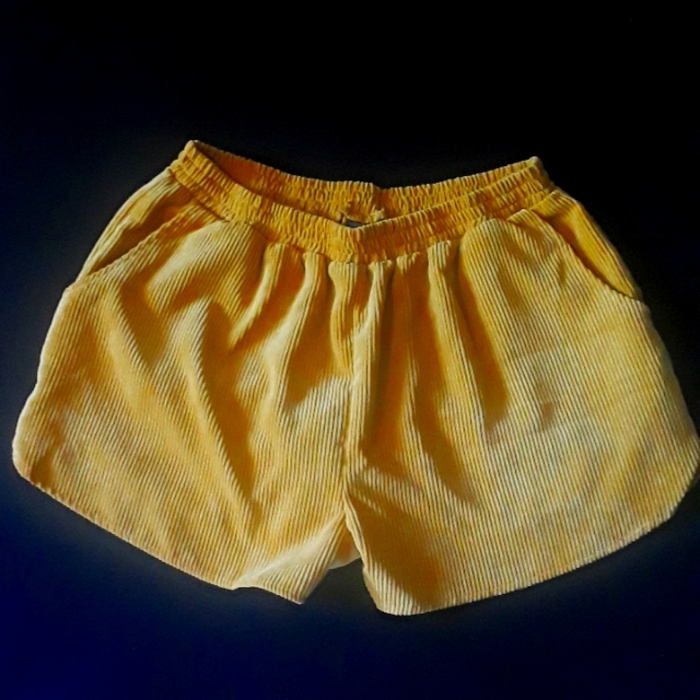 Yellow Wild Fable Soft shorts